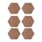 4" Hexagon Cork Coasters, 6ct. by Make Market®